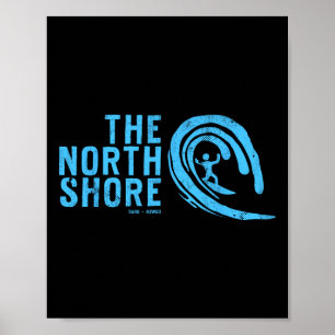 The North Shore Oahu Hawaii Poster