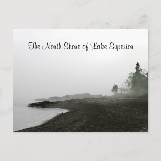 The North Shore of Lake Superior Postcard (Front)