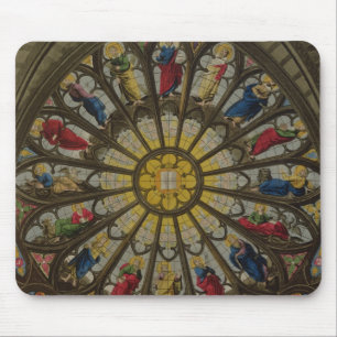 The North Window, plate D from 'Westminster Abbey' Mouse Pad