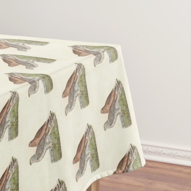The Northern Harrier (Ring-tailed Hawk) NY Bird Tablecloth (In Situ)