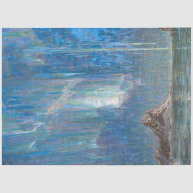 The Northern Lights from North Norway (Aurora) Tissue Paper (Front)