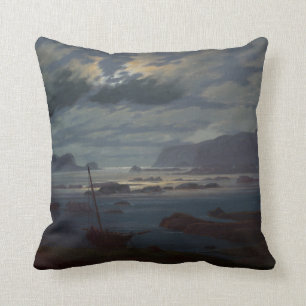 The Northern Sea in Moonlight, 1823-24 Cushion