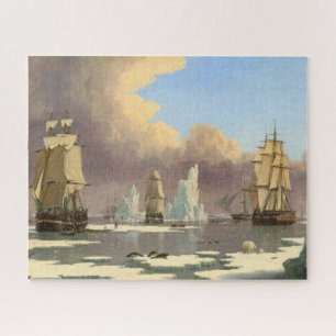 The Northern Whale Fishery, The Swan and Isabella Jigsaw Puzzle