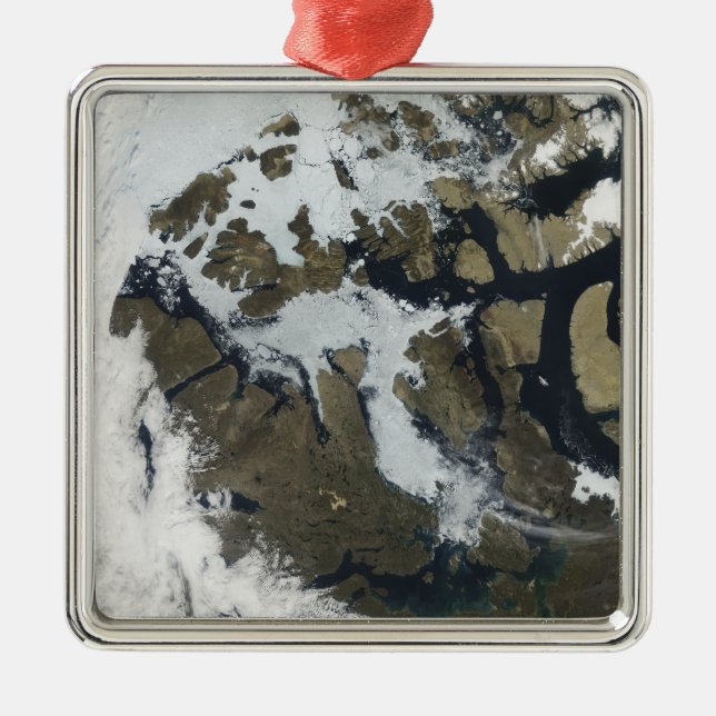 The Northwest Passage Metal Tree Decoration (Front)