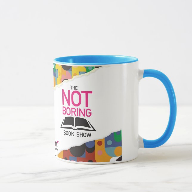 The Not Boring Book Show Ringer Mug (Right)