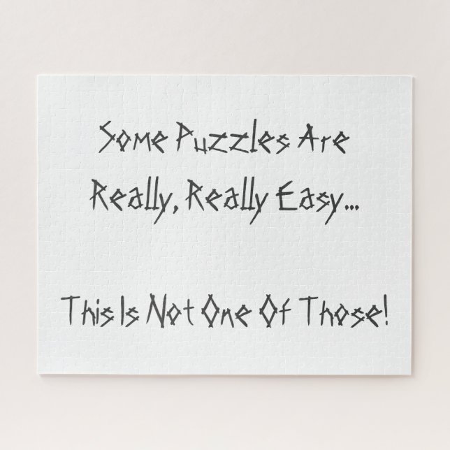 The Not So Easy Puzzle 16x20 520pc jpcnt (Horizontal)