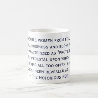The Notorious RBG Quote Mug