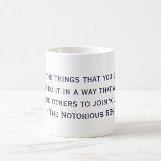 The Notorious RBG Quote Mug