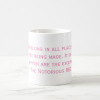The Notorious RBG Quote Mug