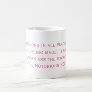 The Notorious RBG Quote Mug