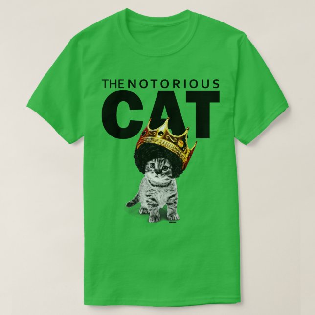The notorius cat T-Shirt (Design Front)