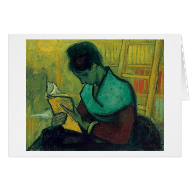 The Novel Reader, Van Gogh Fine Art (Front Horizontal)