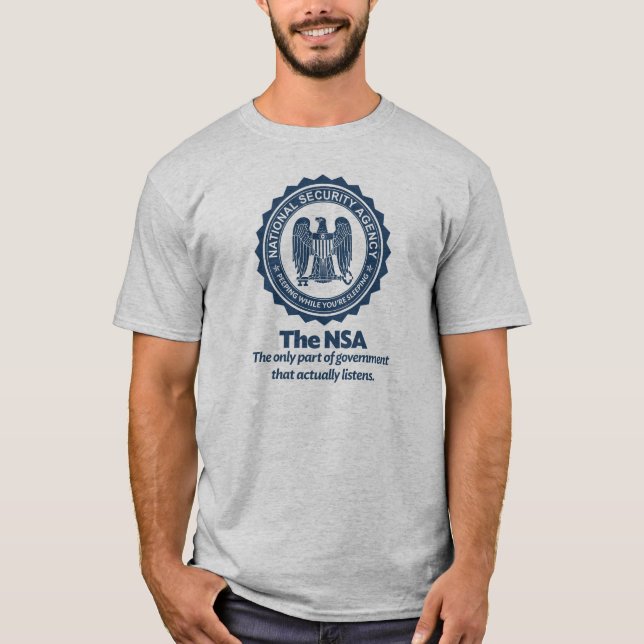 The NSA Parody Shirt (Front)