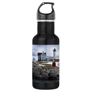 The "Nubble" Cape Neddick lighthouse York, Maine 532 Ml Water Bottle