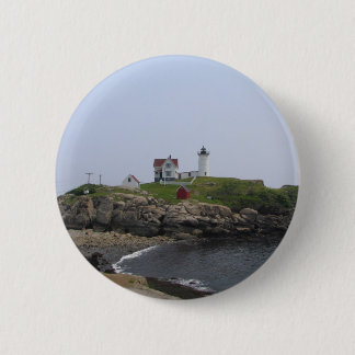 The Nubble Lighthouse Maine 6 Cm Round Badge