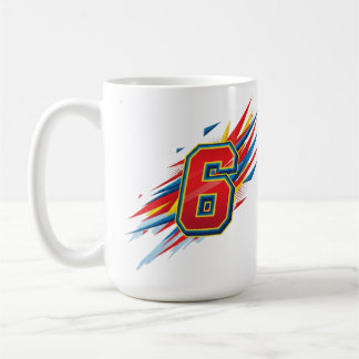 "The Number 6: A Symbol of Harmony and Love" Coffee Mug