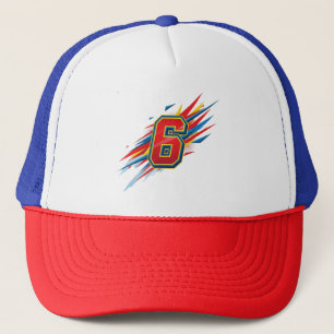 "The Number 6: A Symbol of Harmony and Love" Trucker Hat