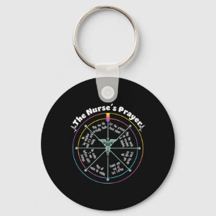 The Nurse´s Prayer Nurse Week Apparel Rn Lpn Medic Key Ring