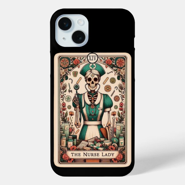 The Nurse Tarot Card Collection Case-Mate iPhone Case (Back)