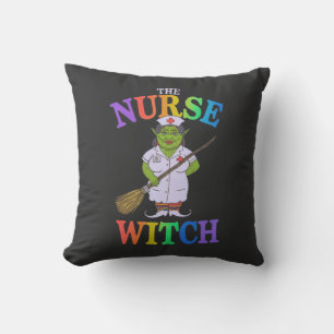 The Nurse Witch A Spooky Halloween Tale of Horror  Cushion