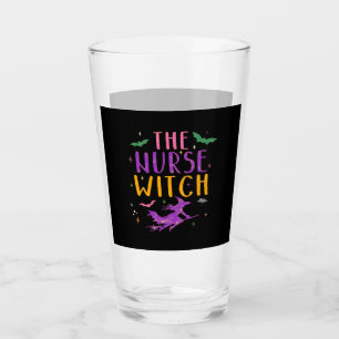 The Nurse Witch Halloween Classic T-Shirt Glass