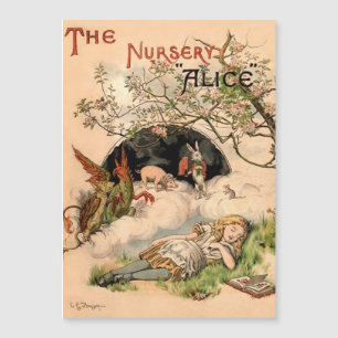 The Nursery Alice 1890 Vintage Wonderland Cover