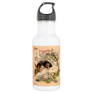 The Nursery Alice 1890 Vintage Wonderland Cover 532 Ml Water Bottle