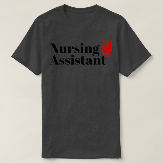 The Nursing Assistant T-Shirt (Design Front)