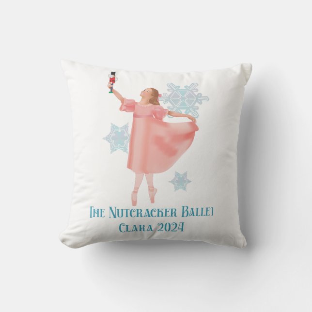 The Nutcracker 2024 - Clara Cushion (Front)