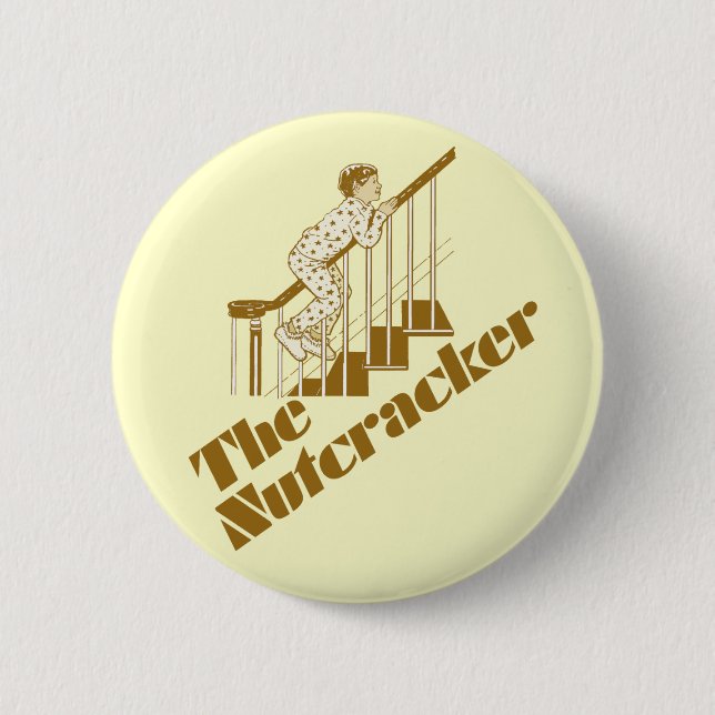 The Nutcracker 6 Cm Round Badge (Front)
