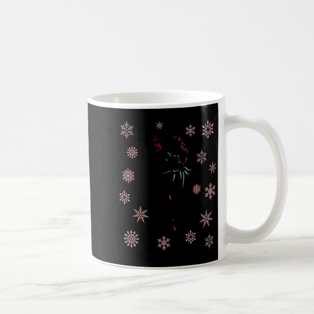 The Nutcracker Ballet And Clara Ballerina Christma Coffee Mug (Right)