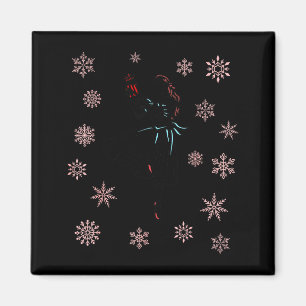 The Nutcracker Ballet And Clara Ballerina Christma Magnet