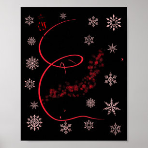 The Nutcracker Ballet And Clara Christmas Holiday Poster