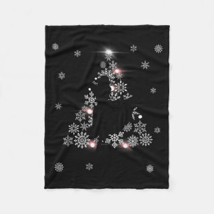 The Nutcracker Ballet Clara Tree Christmas Holiday Fleece Blanket