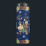 The Nutcracker Christmas Ballet Vintage Watercolor Thermal Tumbler<br><div class="desc">Celebrate the magic of the season with this Nutcracker-themed tumbler, featuring vibrant, colourful watercolor illustrations inspired by the enchanting Christmas ballet. With a vintage, whimsical charm, this tumbler brings the timeless elegance of the Nutcracker to life in every sip. Perfect for holiday gatherings or as a festive gift, it’s a...</div>