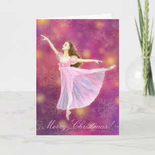 The Nutcracker Clara Holiday Greeting Card