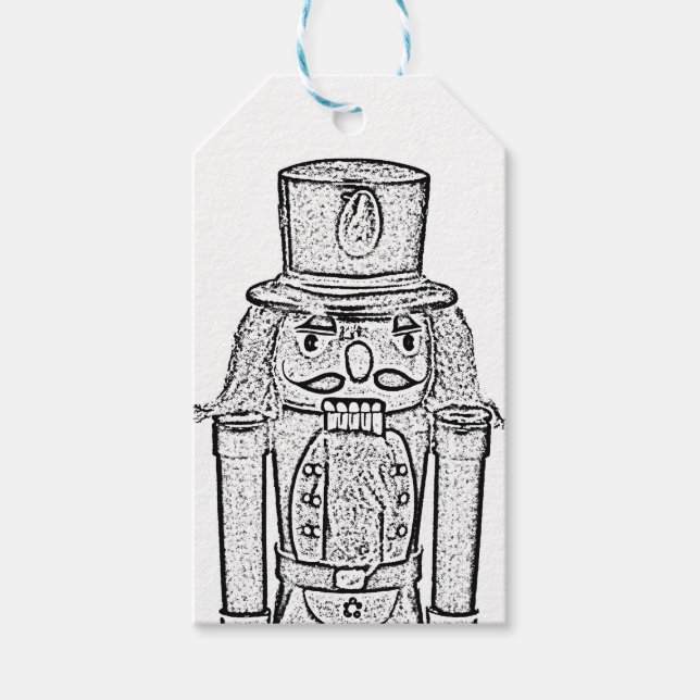 The Nutcracker customizable Gift Tags (Front)