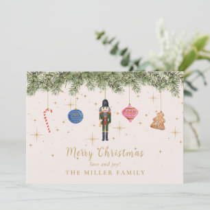The Nutcracker Flat Horizontal Holiday Card