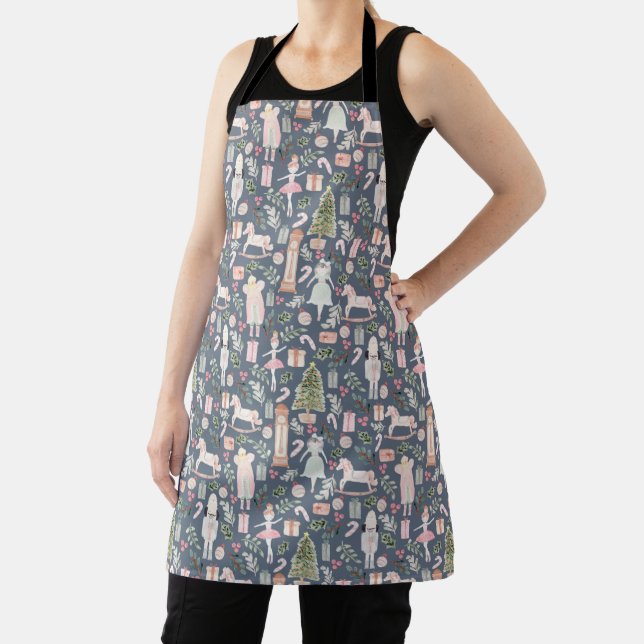 The Nutcracker | Holidays Navy Apron (Insitu)