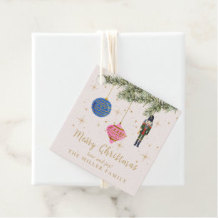 The Nutcracker, pink  Favour Tags