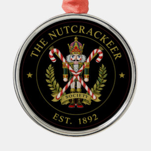 "The Nutcracker Society – Vintage Ballet Metal Tree Decoration