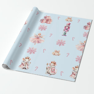 The Nutcracker Suite Christmas Ballet Dance Wrapping Paper