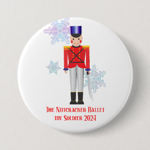 The Nutcracker Toy Soldier 2024 7.5 Cm Round Badge