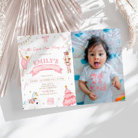 The Nutcracker Winter 1st Birthday Photo