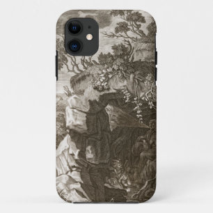 The Nymph Echo Changed into Sound, 1731 (engraving Case-Mate iPhone Case