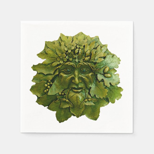 The Oak King Napkin (Front)