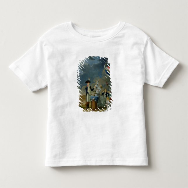 The Oath of Lafayette Toddler T-Shirt (Front)