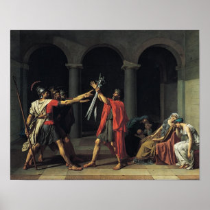 The Oath of the Horatii Poster