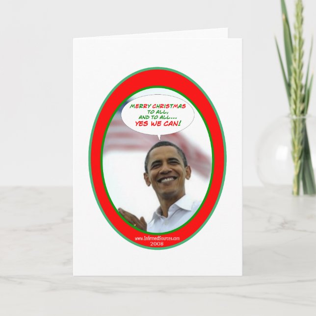 The Obama Christmas Card (Front)