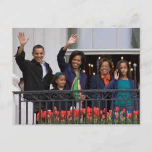 The Obamas Postcard